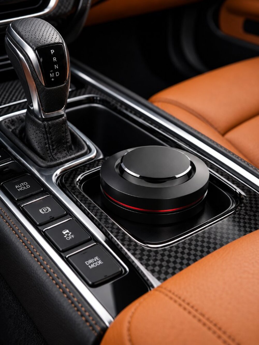 Redline Static Auto Diffuser - Red Aluminum - Picture 4 of 6